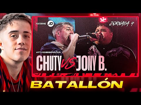 GAZIR reacciona a CHUTY vs JONY BELTRÁN en FMS ESPAÑA 🔥