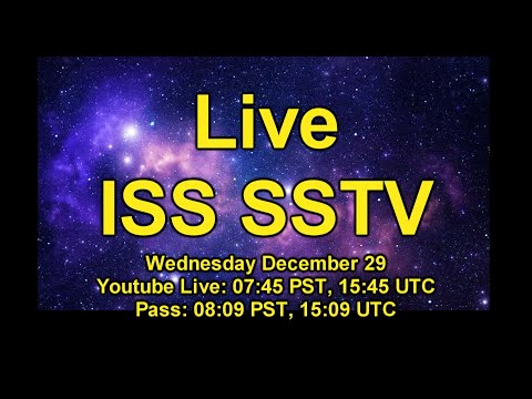 Live ISS SSTV pass