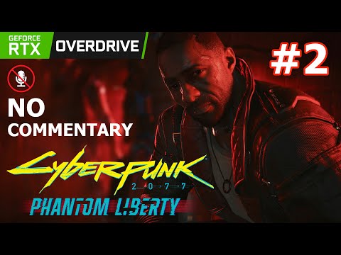 Cyberpunk 2077 Phantom Liberty Full Walkthrough (Path Tracing) #2 ► Last Flight