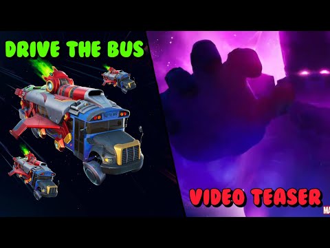 NEW GALACTUS EVENT VIDEO TEASER & Driving the Battle Bus TEASER in Fortnite