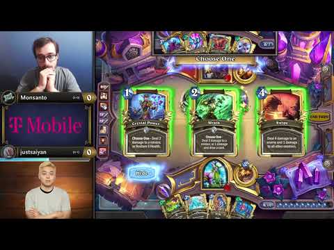 Monsanto vs justsaiyan - Division A - Hearthstone Grandmasters Americas 2020 Season 2 - Week 5