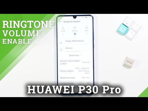 How to Mute Ringtone in Huawei P30 Pro - Disable Ringtone Volume