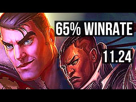 JAYCE vs LUCIAN (TOP) | 65% winrate, Godlike | KR Diamond | 11.24