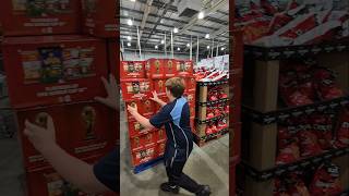 we're World cup ready. football themed at costco