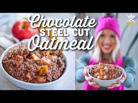 Chocolate Steel Cut Oatmeal Recipe | Gluten-free Vegan
