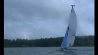 preview picture of video 'Catamaran and waterski (Hobie 17) July 2007, Piteå Sweden'