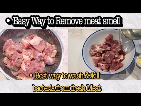 , title : 'How to Wash and Remove Bad Meat Smell (lamb ,goat ,beef) | Easy way | Eid ul adha Special | #shorts'
