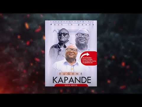 Homage à notre frère Eugene Kapande 