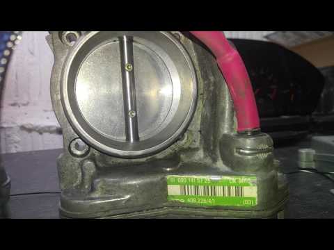 Mercedes E320 throttle and controller bench test