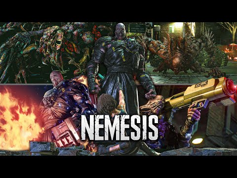 【4K60ᶠᵖˢ】NEMESIS ALL VIRUS TRANSFORMATION/MUTATIONS GAMEPLAY | Resident Evil 3 Remake