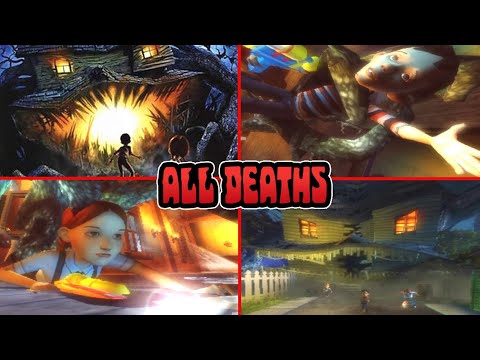 Monster House All Deaths & Fails | Game Over (PS2, Gamecube)