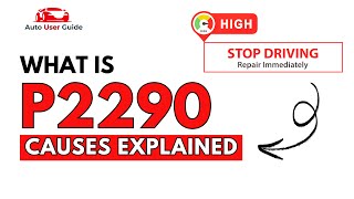OBD Code p2290 Guide to Repair