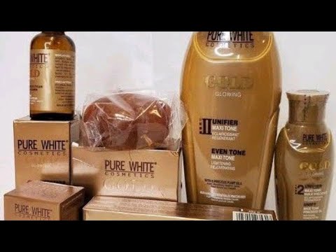 BEST way to identify original and fake pure white gold.#skincare #purewhitegold