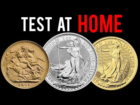 How to Test Gold and Silver Coins At Home for Free
