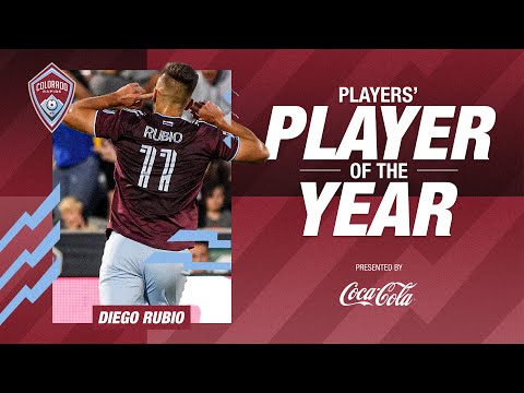 2022 Colorado Rapids "Players' Player of the Year": Diego Rubio