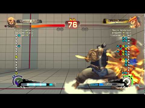 SSFIVAE~ Gouken (ProudStrawberry) vs.  Adon (Necro Anderson) HD