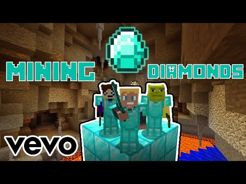 Totally Cody x AngryBus - Mining Diamonds (A Minecraft Parody) ft. MKL gamer