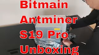 What do I get when I buy a Bitmain Antminer S19 Pro to mine Bitcoin