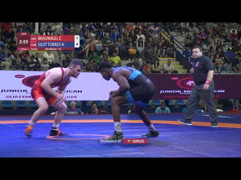 Round 5 FS - 86 kg: Z. BRAUNAGEL (USA) v. A. SILOT TORRES (CUB)