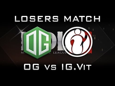 OG vs IG Vit MDL 2016 Losers Match Highlights Dota 2