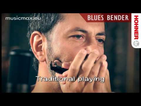 Демонстрация звучания губной гармошки Hohner Blues Bender