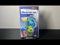 Monsters Inc VHS Unboxing UK Disney Pixar