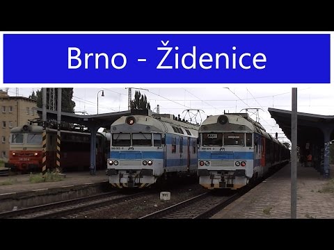 Vlaky Brno-Židenice [VÝLUKA] - 30.7.2013 / Czech Trains Brno-Židenice