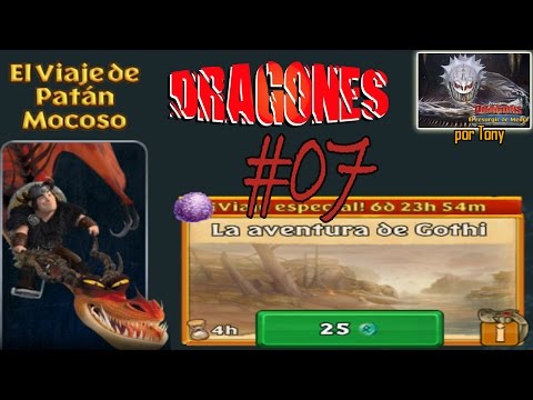 Dragones, el Resurgir de Mema "Viaje de Patán M. y Garfios a La Aventura de Gothi (5 - #7)" por Tony