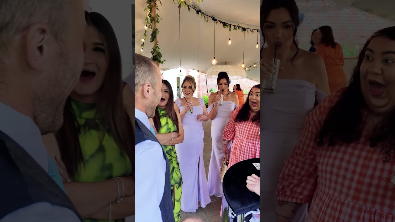 Wedding magician at Alrewas Hayes