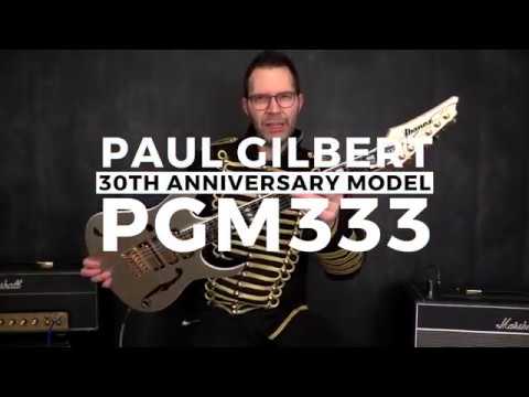 Ibanez PGM333 30th Anniversary Paul Gilbert Signature - LIKE NEW image 9