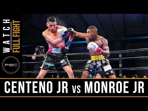 Centeno Jr vs Monroe Jr FULL FIGHT: PBC on FS1 - June 1, 2019