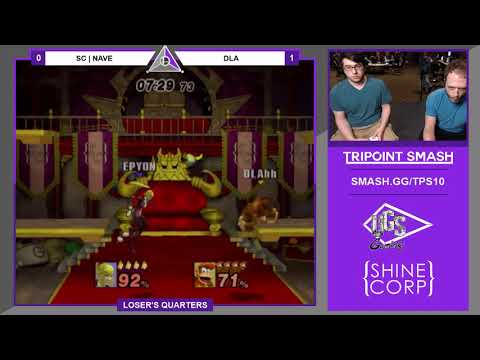 SC | Nave (ZSS) vs DLA (Diddy) - Tripoint Smash 10 PM Loser's Quarters
