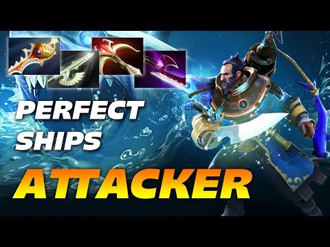 Attacker Kunkka PERFECT SHIPS | Dota 2 TOP MMR