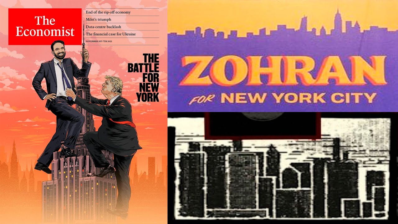 THE ECONOMIST ANUNCIÓ LA LLEGADA DE ZOHRAN MAMDANI NUEVO ALCALDE MUSULMÁN SOCIALISTA DE NUEVA YORK