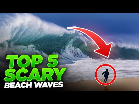 Top 5 Scary Beach Waves