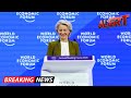 FULL SPEECH Ursula Von Der Leyen Remarks At Economic Forum Attacks Trump Over Greenland