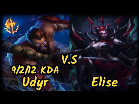 Pants are Dragon (UDYR) vs ELISE - 9/2/12 KDA JUNGLE GAMEPLAY - NA Ranked DIAMOND