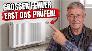 Bitte ruf keinen Heizungsbauer, bevor du DAS beim Entlüften geprüft hast