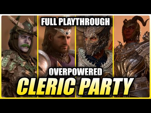 Is This Baldur's Gate 3's UNSTOPPABLE Party? Act 1-3 [FULL SERIES]