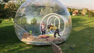 Nuit insolite bulle transparente en essonne