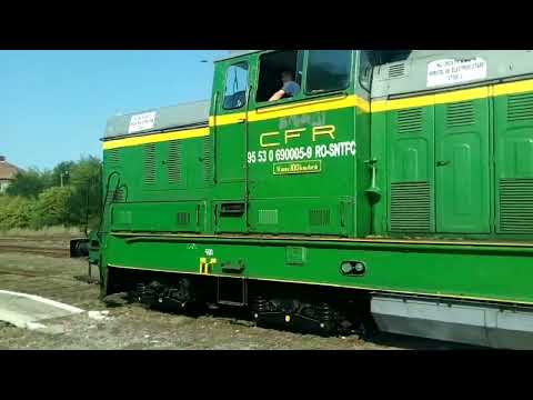 LDH Diesel engine shunting in station Oravița CFR RO