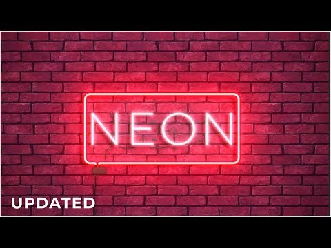 NEON Text Effect | Photoshop Text Effect Tutorial (Updated)