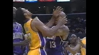 Doug Christie Uppercuts Rick Fox (SportsCenter Highlights)