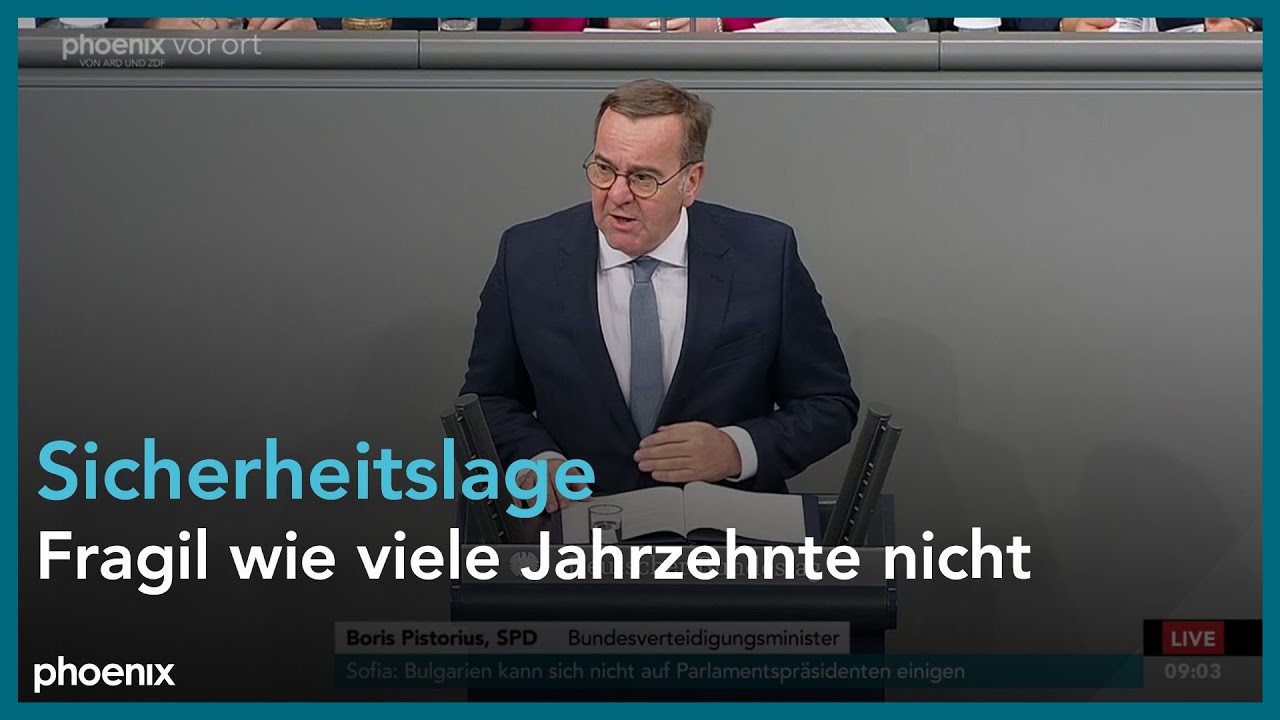 Bundestagsdebatte zur Verteidigungspolitik am 05.12.24