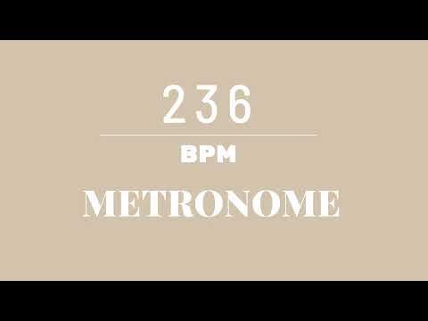 236 BPM Metronome