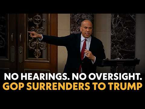 Booker Condemns Senate Inaction on Iran War: "SHAMEFUL"