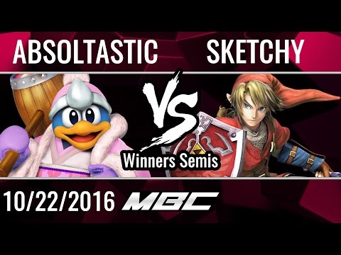 Absoltastic vs Sketchy   Winner Semi Finals - MBC4 - Smash Bros. Wii U