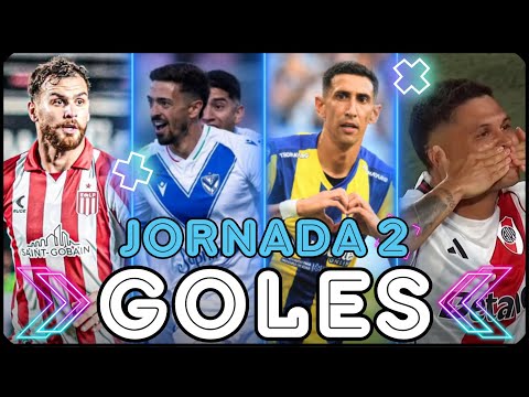 ALL the GOALS from MATCHDAY 2 | Argentine Football League
