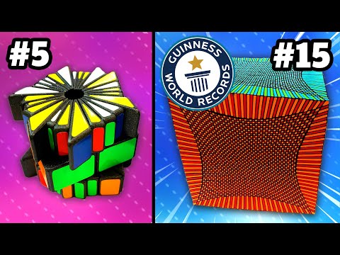 15 Crazy Twisty Puzzles (made at home!)