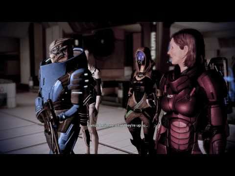 Jenn Mass Effect 2 HD 21 -  Recruiting Archangel with Tali - Omega D